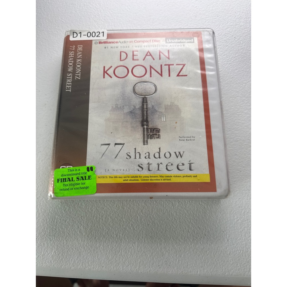 Dean Koontz 77 Shadow Street Audiobook Unabridged 12 CD Set Peter Berkrot 2011